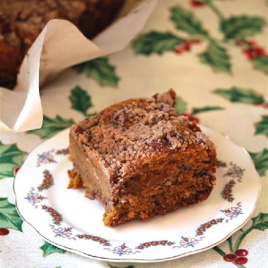 Pumpkin Coffee Cake with Pecans - Recipe photo by cicirose