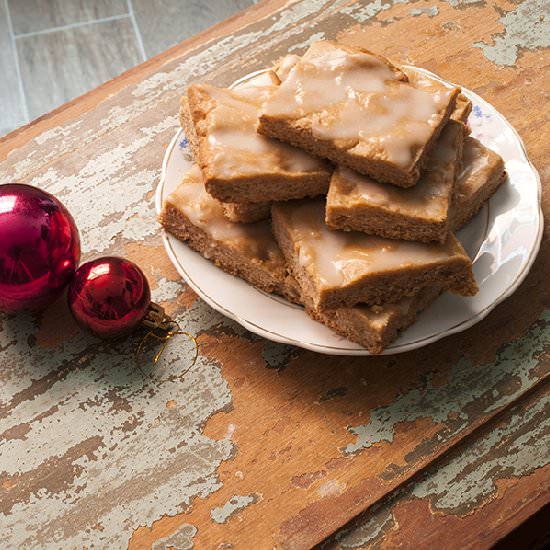 Honey Bars - Recipe photo by fotografandoamesa