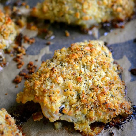 Mustard Roasted Chicken - Recipe photo by theviewfromgreatisland