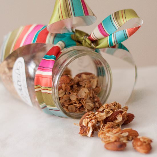 Chai Granola - Recipe photo by The Realistic Housewife