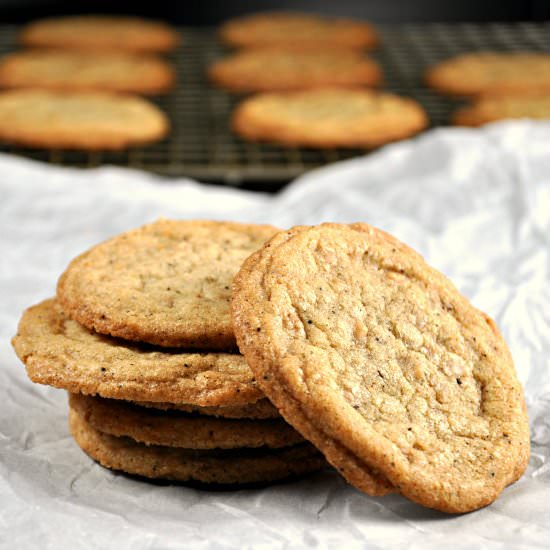 Brown Butter Toffee Chip Cookies - Recipe photo by allfourburners