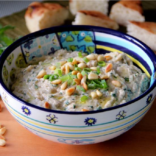 Fire Roasted Eggplant Dip - Recipe photo by K.abc