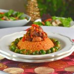 Yam Fufu, Peppered Turkey & Prawns - Recipe photo by TasteOfNigeria