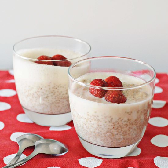 Almond Chia Pudding - Recipe photo by mylalakitchen