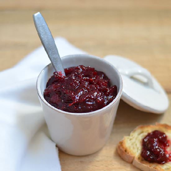 Cranberry Jam - Recipe photo by Ginja