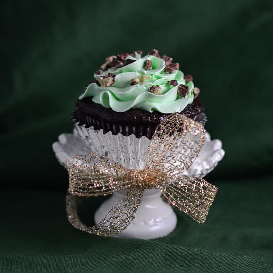 Andes Mint Cupcakes - Recipe photo by dessertsbyjuliette