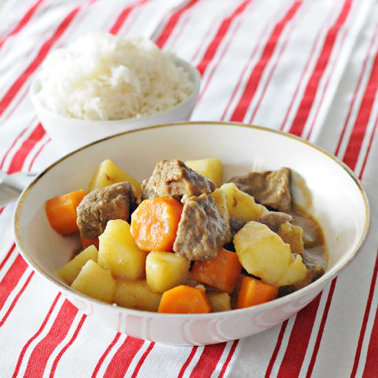 Beef Japanese Curry - Recipe photo by mylalakitchen
