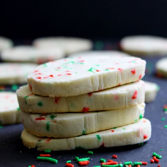 Gluten-Free Shortbread Cookies - Recipe photo by TheHealthyMaven