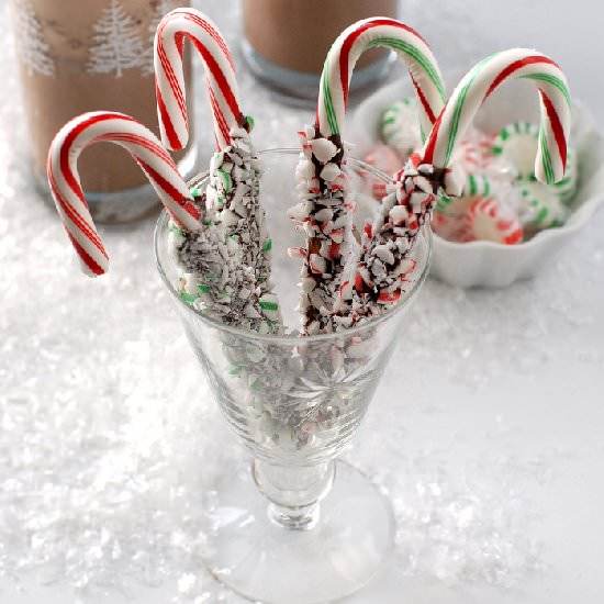 Double Mint Chocolate Candy Canes - Recipe photo by boulderlocavore