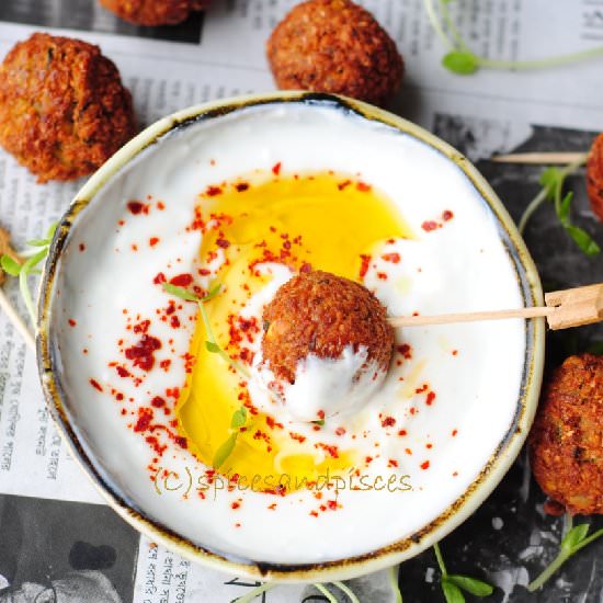Falafels/Mediterranean Chickpea - Recipe photo by Soma