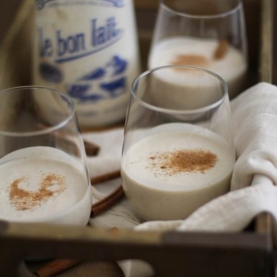 Vegan Eggnog - Recipe photo by roastedroot