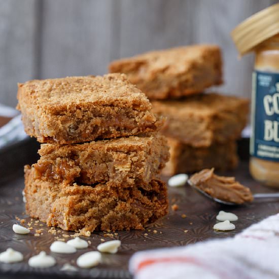 Cookie Butter Blondies - Recipe photo by sharedappetite