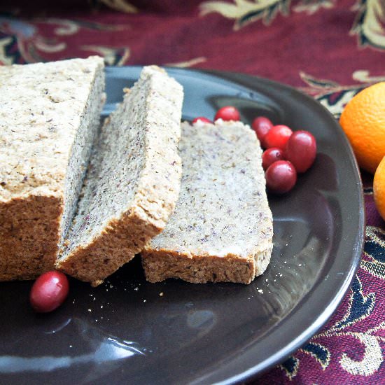 Cranberry Clementine Christmas Loaf - Recipe photo by PumpkinBits
