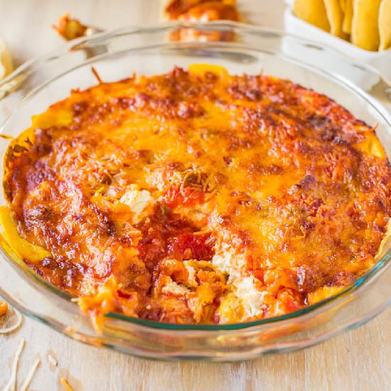 Baked Triple Cheese & Salsa Dip - Recipe photo by Averie
