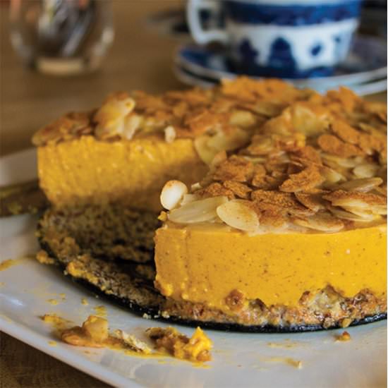 Pumpkin No Cheese ‘Cheesecake’ - Recipe photo by A fashion model reveals her secrets