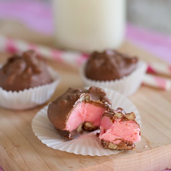 Cherry Nut Chocolates - Recipe photo by taste and tell