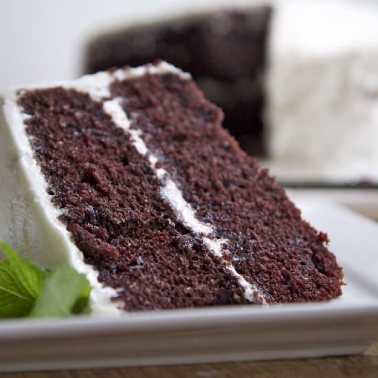 Moist Devils Food Cake - Recipe photo by divascancook