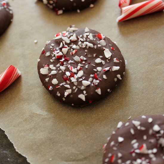 Chocolate Peppermint Crackers - Recipe photo by HomeSkillet