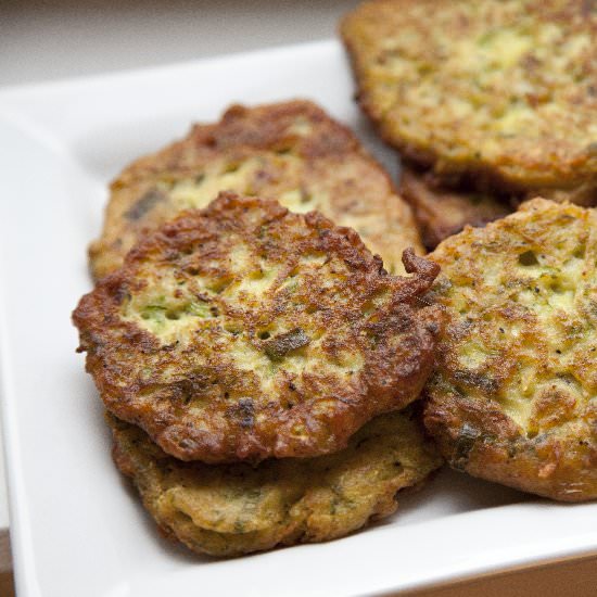 Zucchini Fritters - Recipe photo by urbancookery