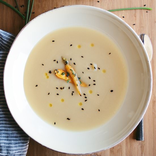 Miso-Yam Soup - Recipe photo by dollyandoatmeal