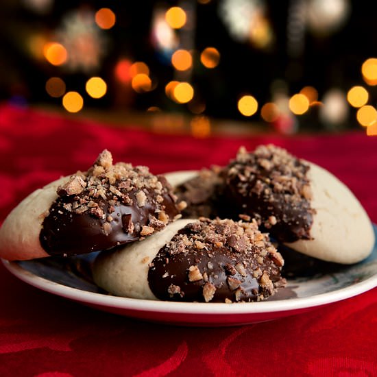 Chocolate Toffee Sugar Cookies - Recipe photo by browniebites