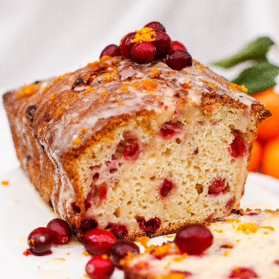 Cranberry Clementine Loaf - Recipe photo by vikalinka