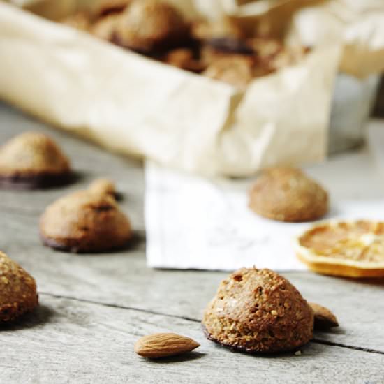 Almond Cookies with Dates - Recipe photo by Aspoonfulofphotography