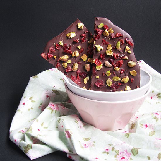 Chocolate Bark - Recipe photo by Ginja