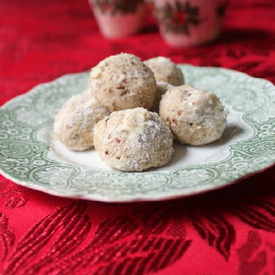 Pecan Puffs Cookies - Recipe photo by mealplanmom
