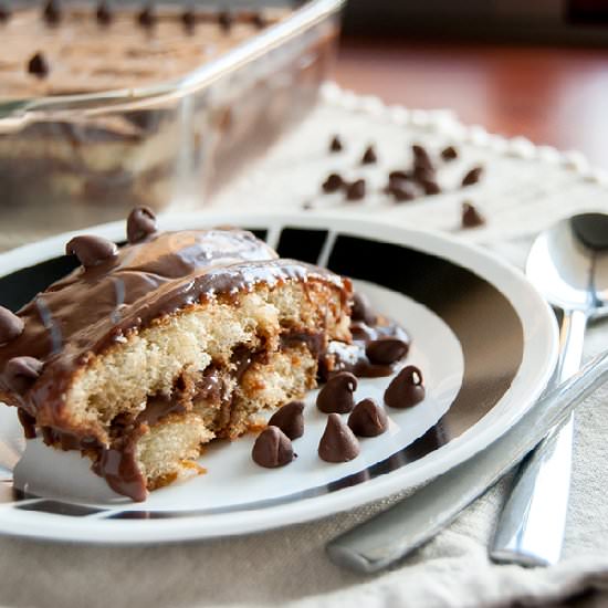 Chocolate Swirl &Ladyfingers Cake - Recipe photo by The Crafting Nook