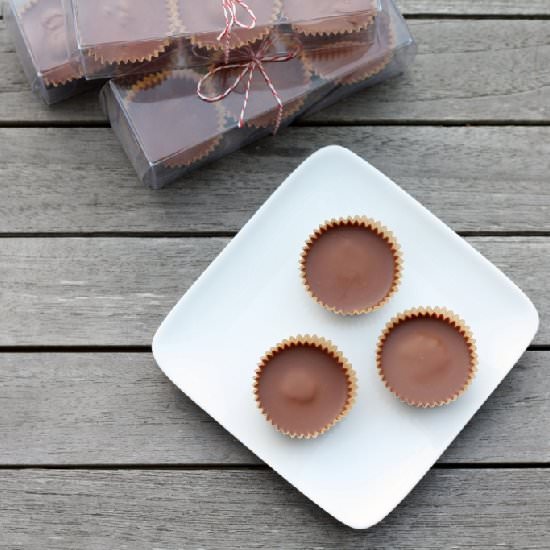 Milk Chocolate Almond Butter Cups - Recipe photo by dawnkl