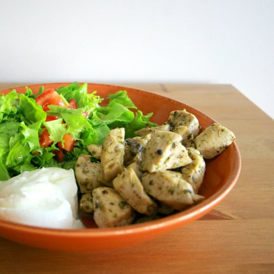 Chicken Salad Plate - Recipe photo by cansueren