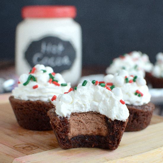 Hot Cocoa 3 Musketeers Brownie Bite - Recipe photo by BruCrewLife