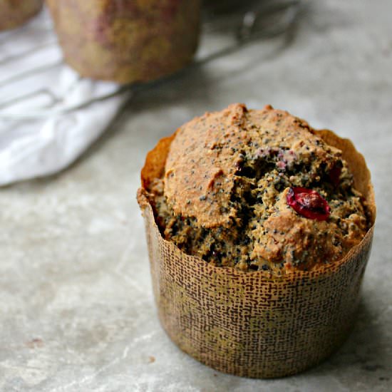 Cranberry Orange Muffin - Recipe photo by wholeheartedeats