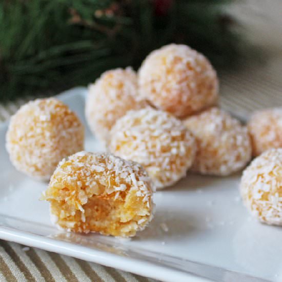 Apricot Coconut Balls - Recipe photo by If You Give A Blonde A Kitchen
