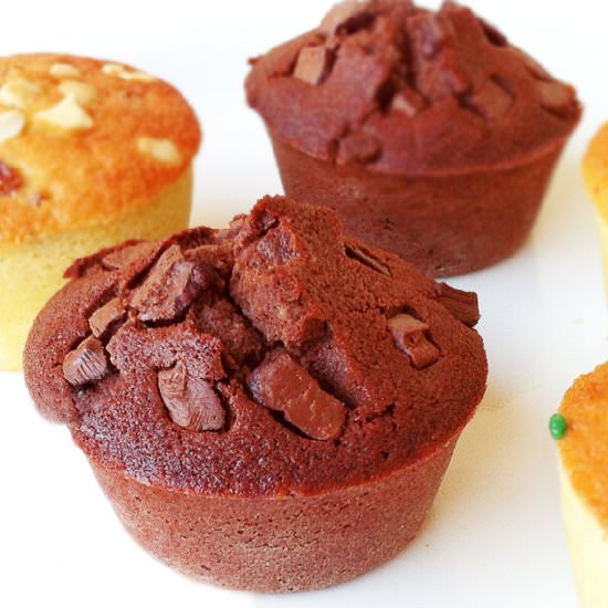 Chocolate Chip Cupcake - Recipe photo by sindhooraskitchen