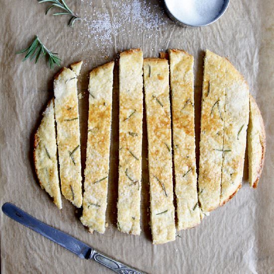 Rosemary Shortbread - Recipe photo by minta