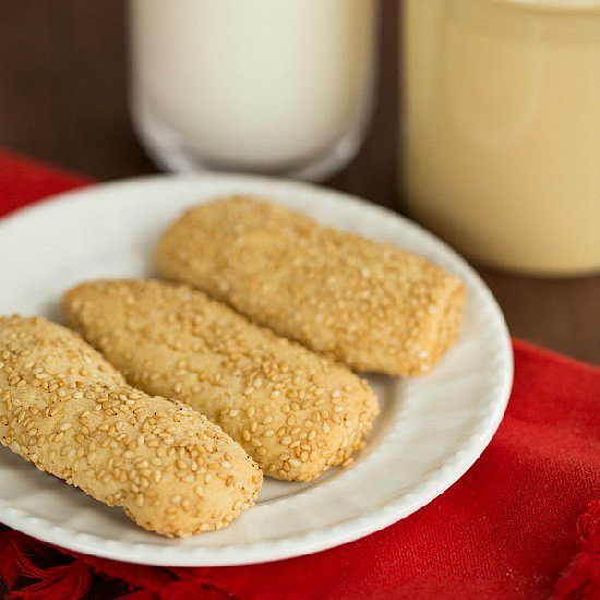 Italian Sesame Seed Cookies - Recipe photo by browneyedbaker
