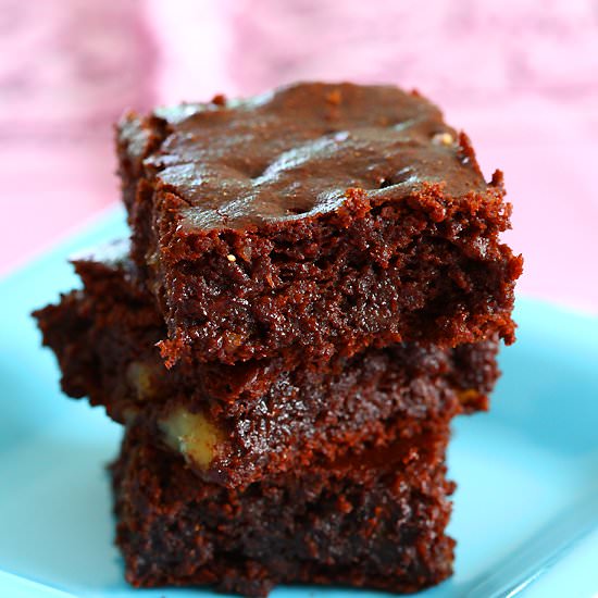 Gluten-Free Egg Free Brownies - Recipe photo by madhuram