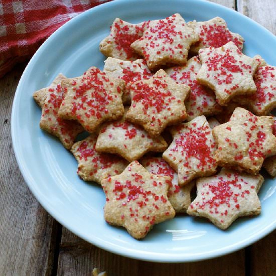 Vegan Cashew Shortbreads - Recipe photo by inpursuitofmore