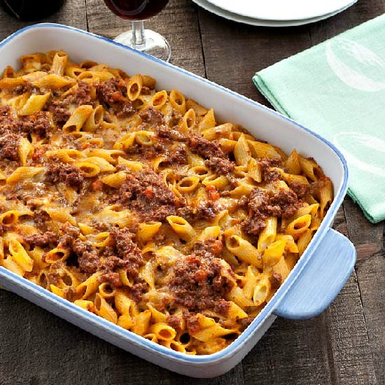 Pasta Bake – Pasta al Forno - Recipe photo by manusmenu