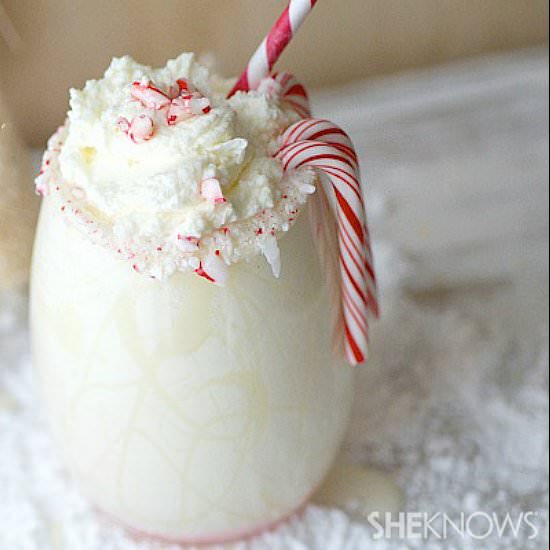 White Chocolate Peppermint Cocktail - Recipe photo by SheKnows Food Editor