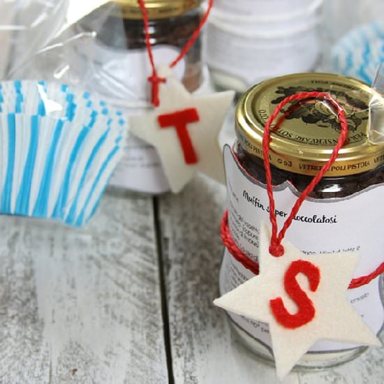 DIY Gift: Muffin in a Jar - Recipe photo by profumodimamma