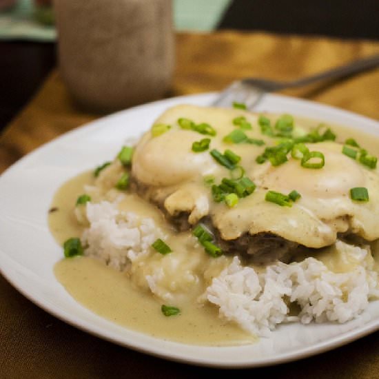 Loco Moco - Recipe photo by fatboyeats