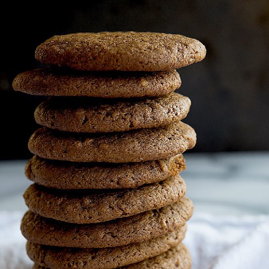 Gingery Ginger Snaps - Recipe photo by wild greens
