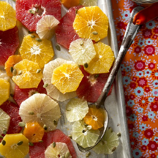 Spicy Winter Citrus Salad - Recipe photo by SaltedandStyled