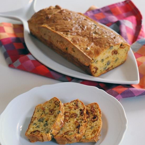 Cake with Capers and Dried Tomatoes - Recipe photo by PatataInGiacca
