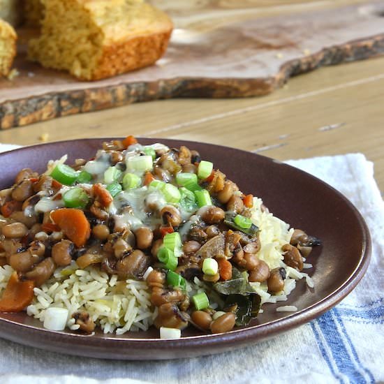 Hoppin' John for Good Luck - Recipe photo by TheWimpyVegetarian
