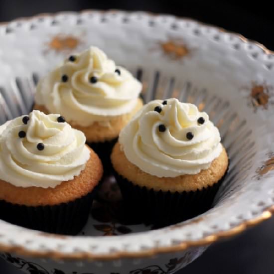 Vanilla Cupcakes - Recipe photo by ievamarija