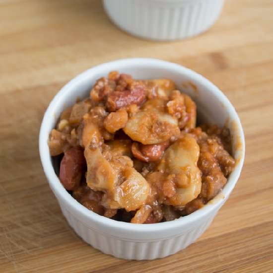 Smoky Bacon Chili - Recipe photo by clarkscondensed